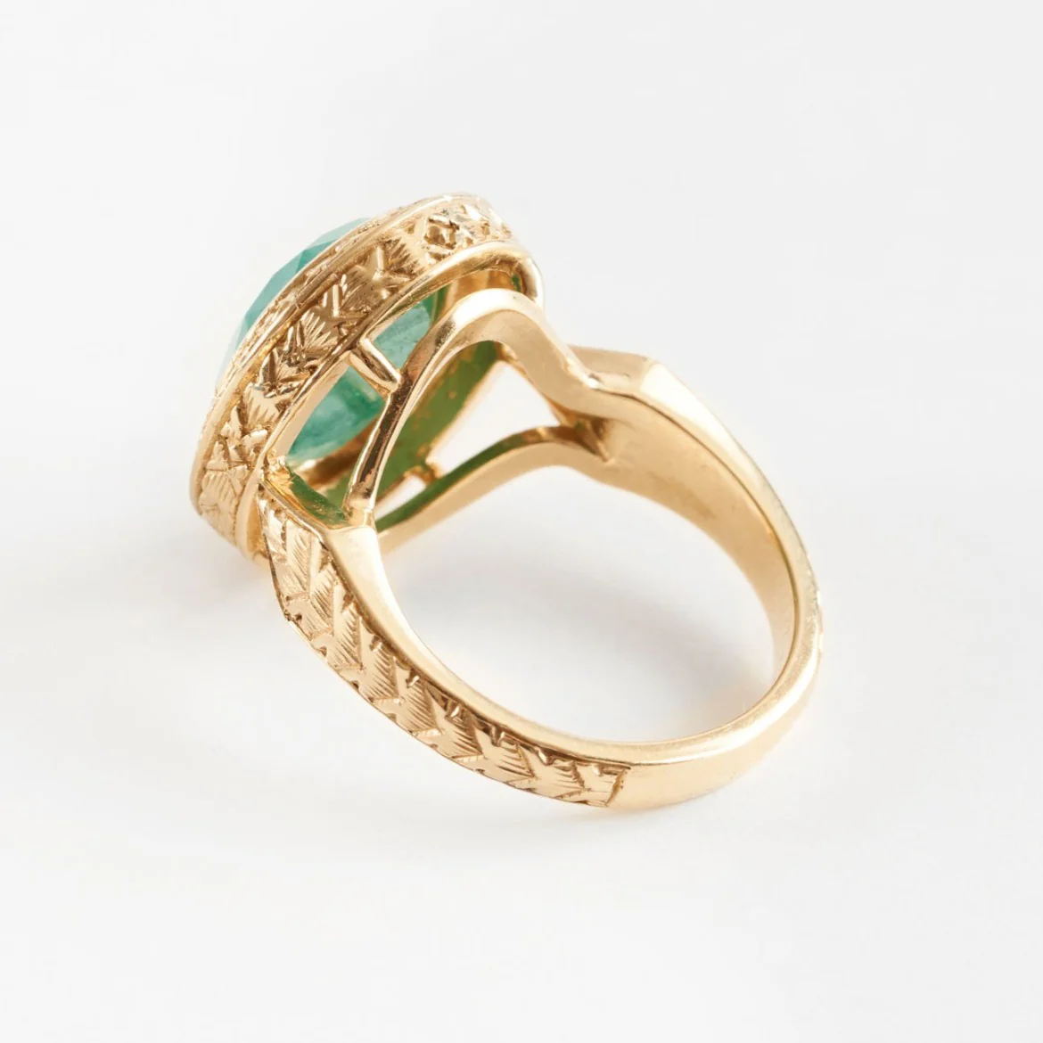 Emerald Pinky Ring - Image 4