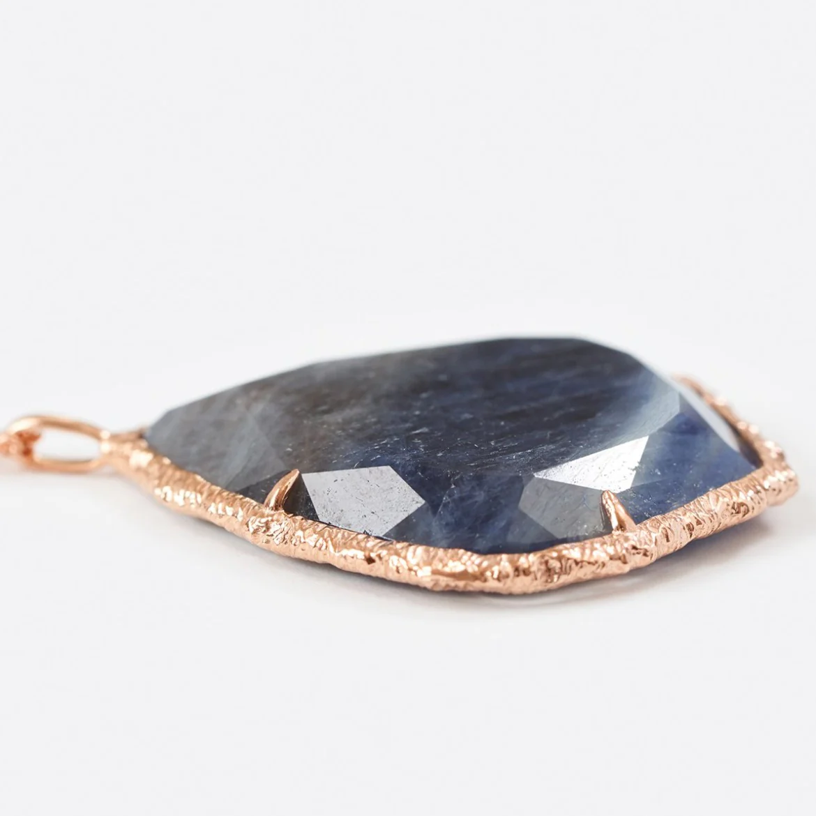 Trapezoid Necklace in Sapphire - Image 4