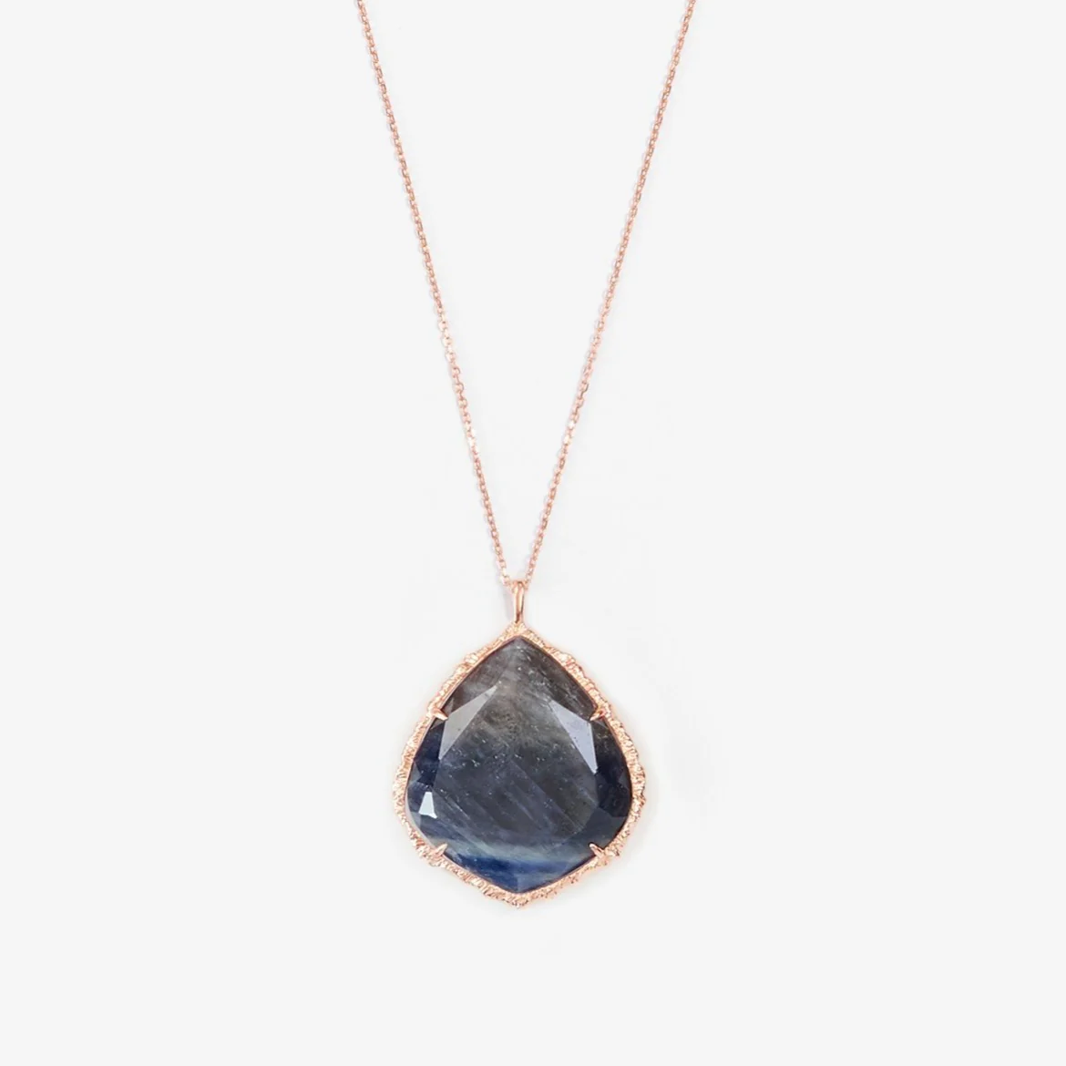 Trapezoid Necklace in Sapphire - Image 5